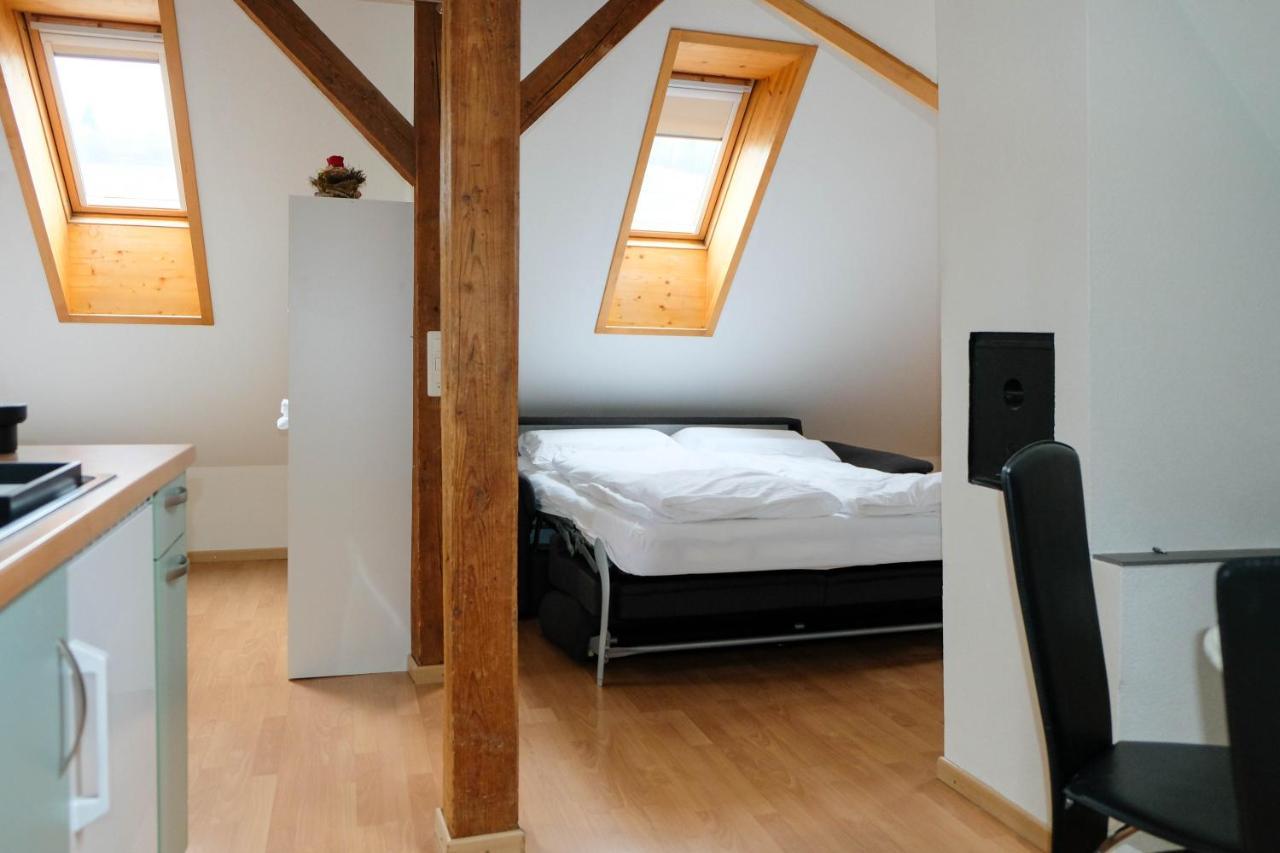 Spatzennest Spiez Bagian luar foto