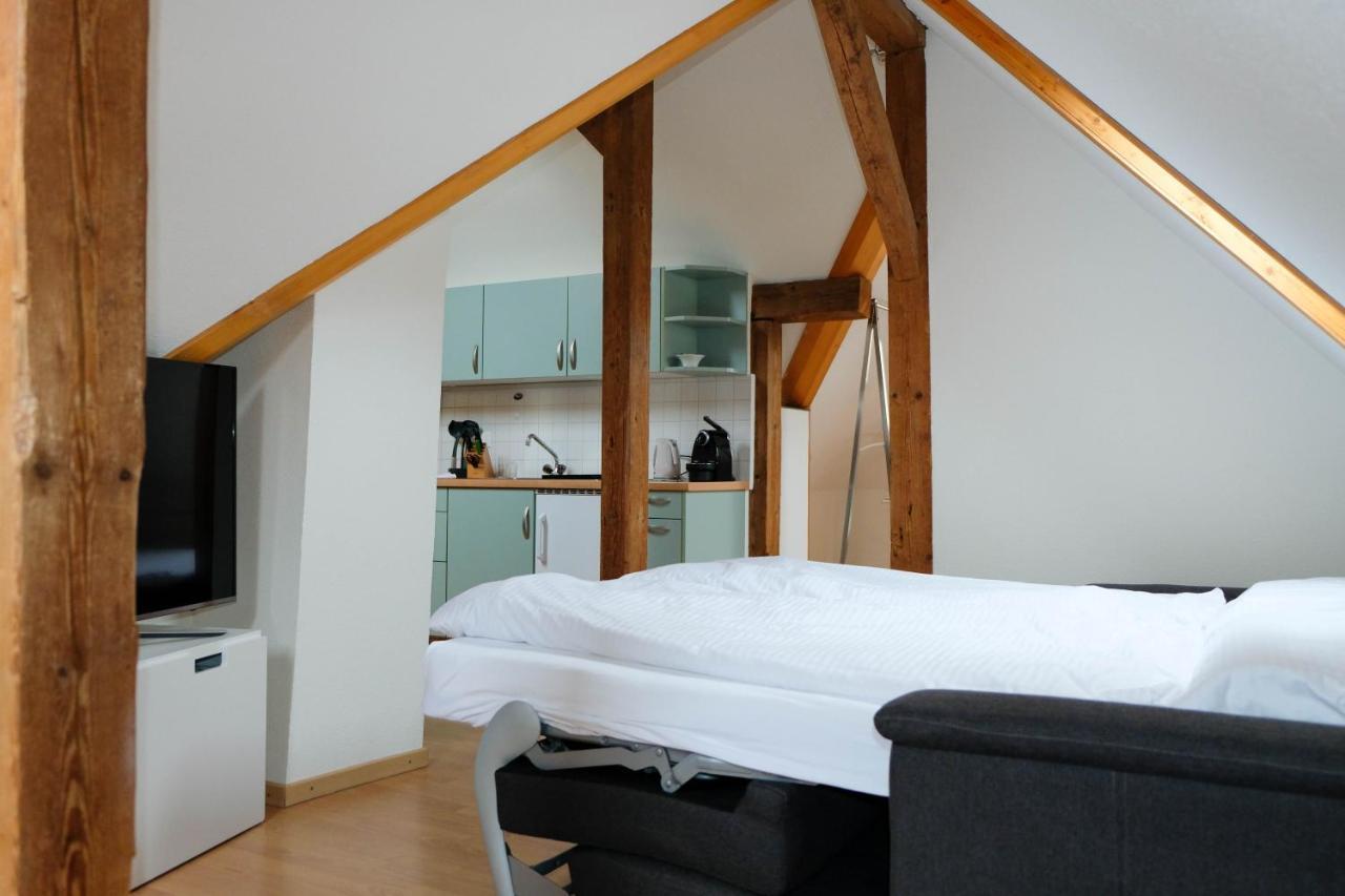 Spatzennest Spiez Bagian luar foto