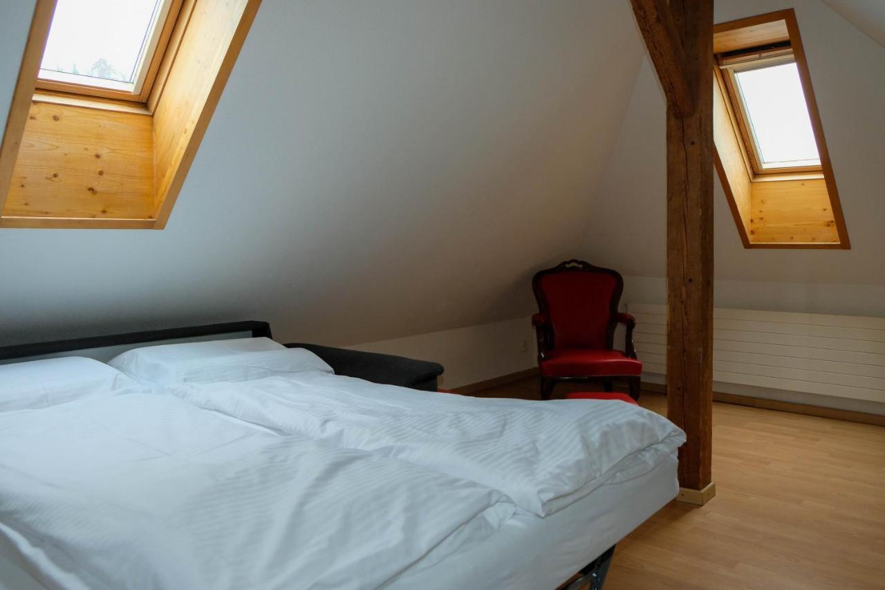 Spatzennest Spiez Bagian luar foto